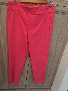 Crazy LLarry Women’s Bright Pink Pull-On Pants